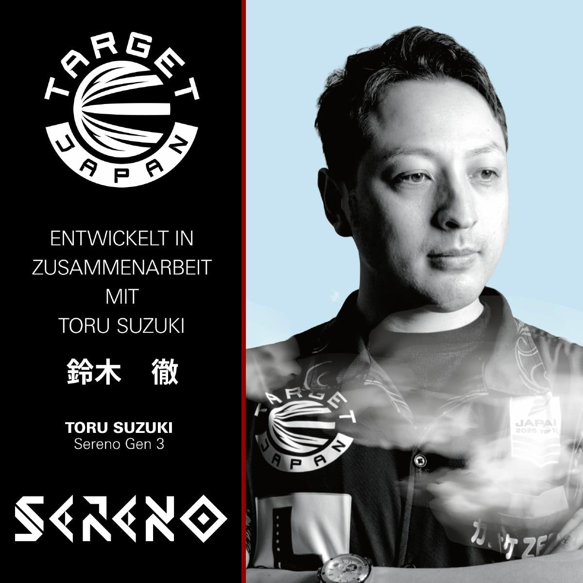 Target Toru Suzuki Sereno Gen 3 Steel Dart