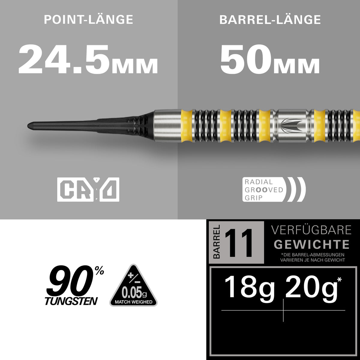 Target Buzz 11 Soft Dart