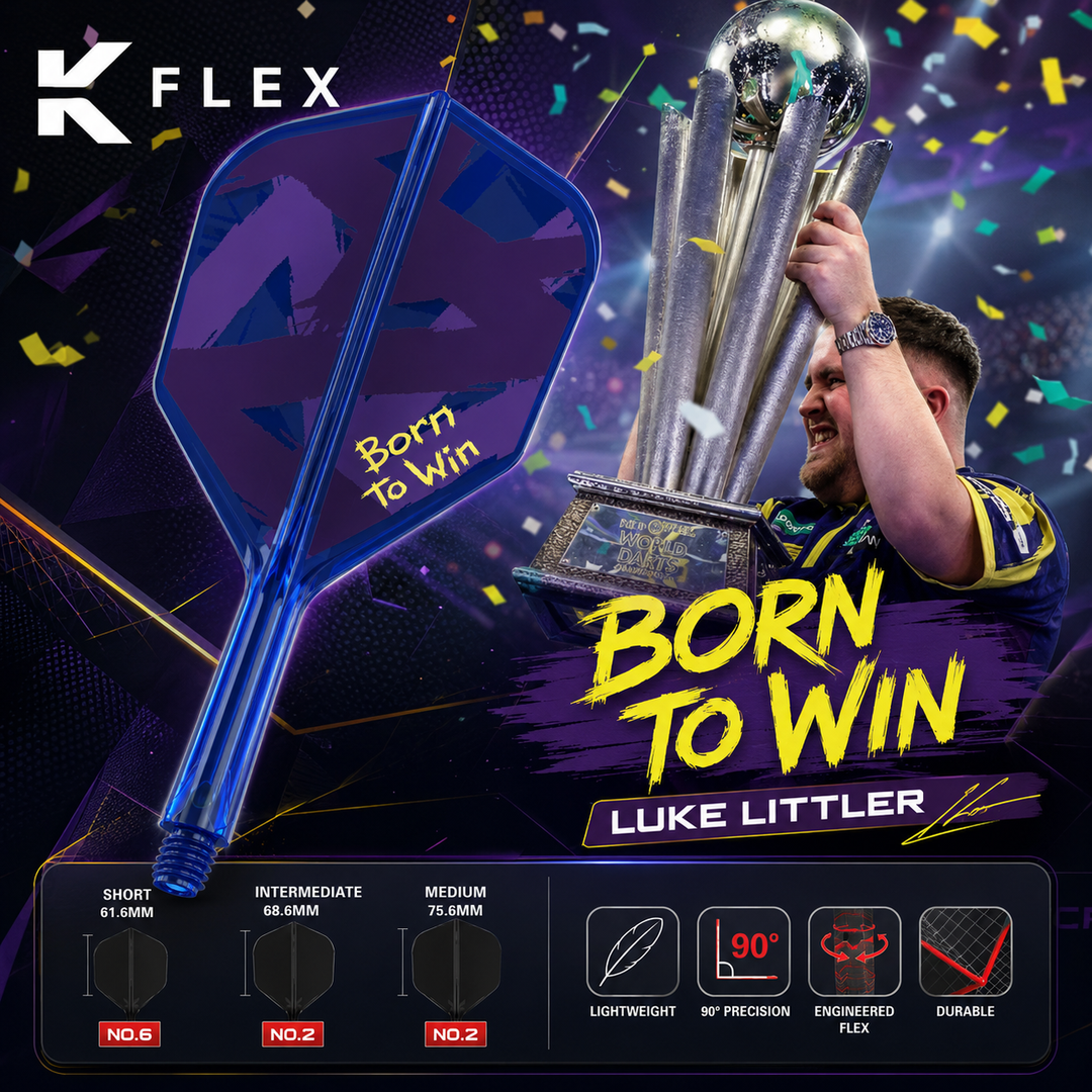 Target Flightsystem K-Flex Luke Littler Born To Win 