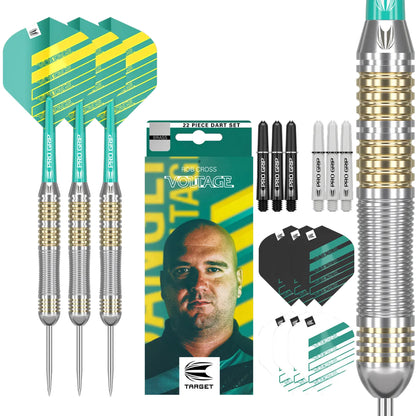 Target Steel Dart Set Rob Cross Brass 22g