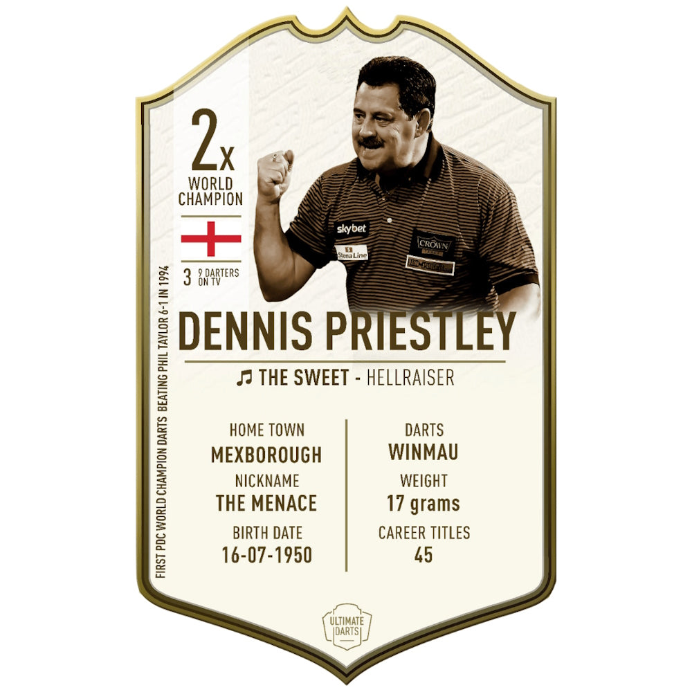 Ultimate Card Immortals Dennis Priestley