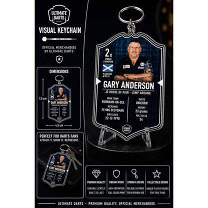 Ultimate Card Schlüsselanhänger Gary Anderson