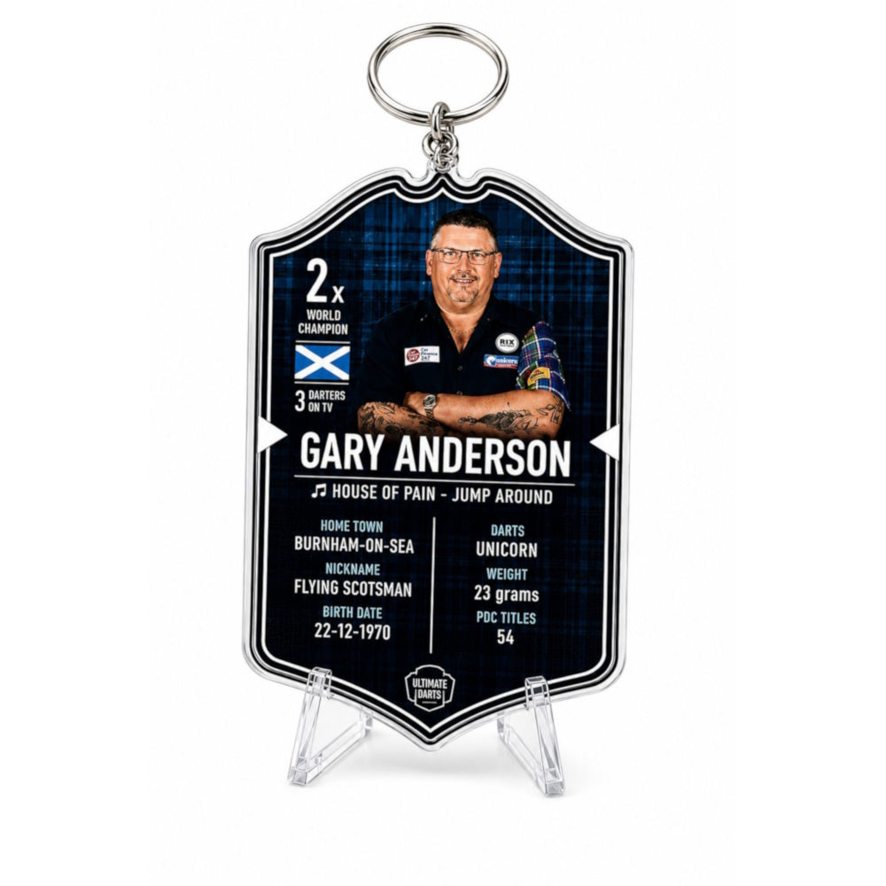 Ultimate Card Schlüsselanhänger Gary Anderson