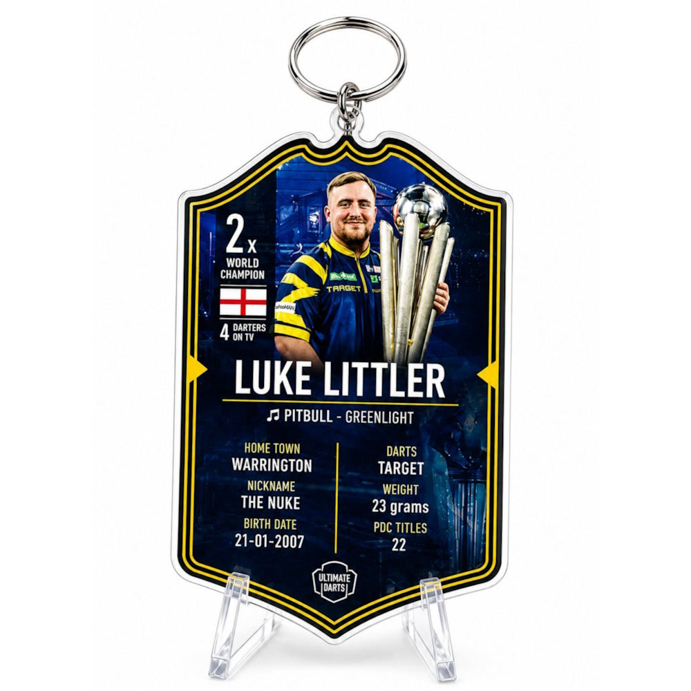 Ultimate Card Schlüsselanhänger Luke Littler