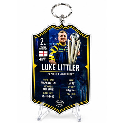 Ultimate Card Schlüsselanhänger Luke Littler