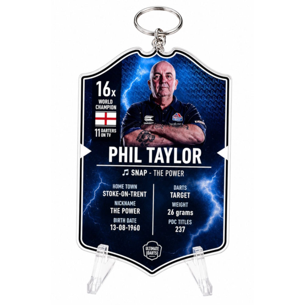 Ultimate Card Schlüsselanhänger Phil Taylor