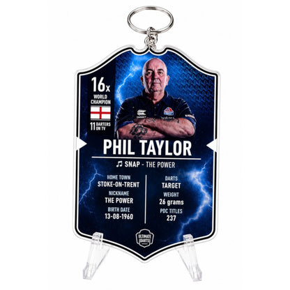 Ultimate Card Schlüsselanhänger Phil Taylor