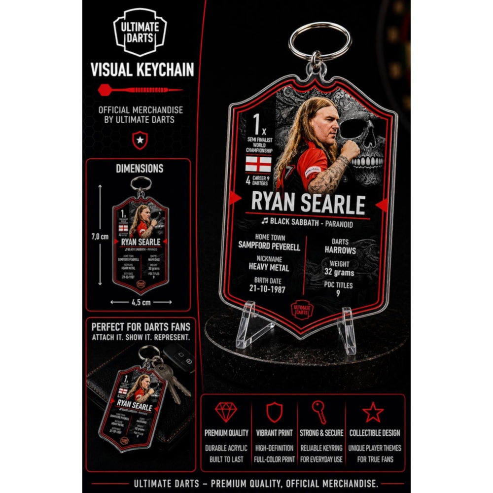 Ultimate Card Schlüsselanhänger Ryan Searle