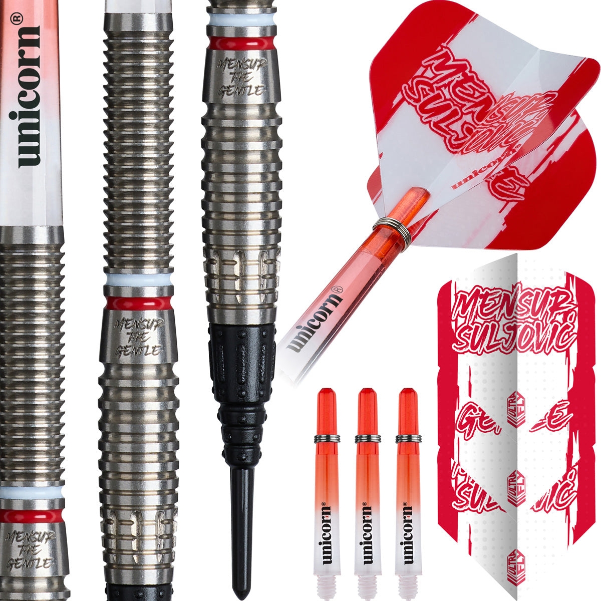 Unicorn Dart Set Mensur Suljovic