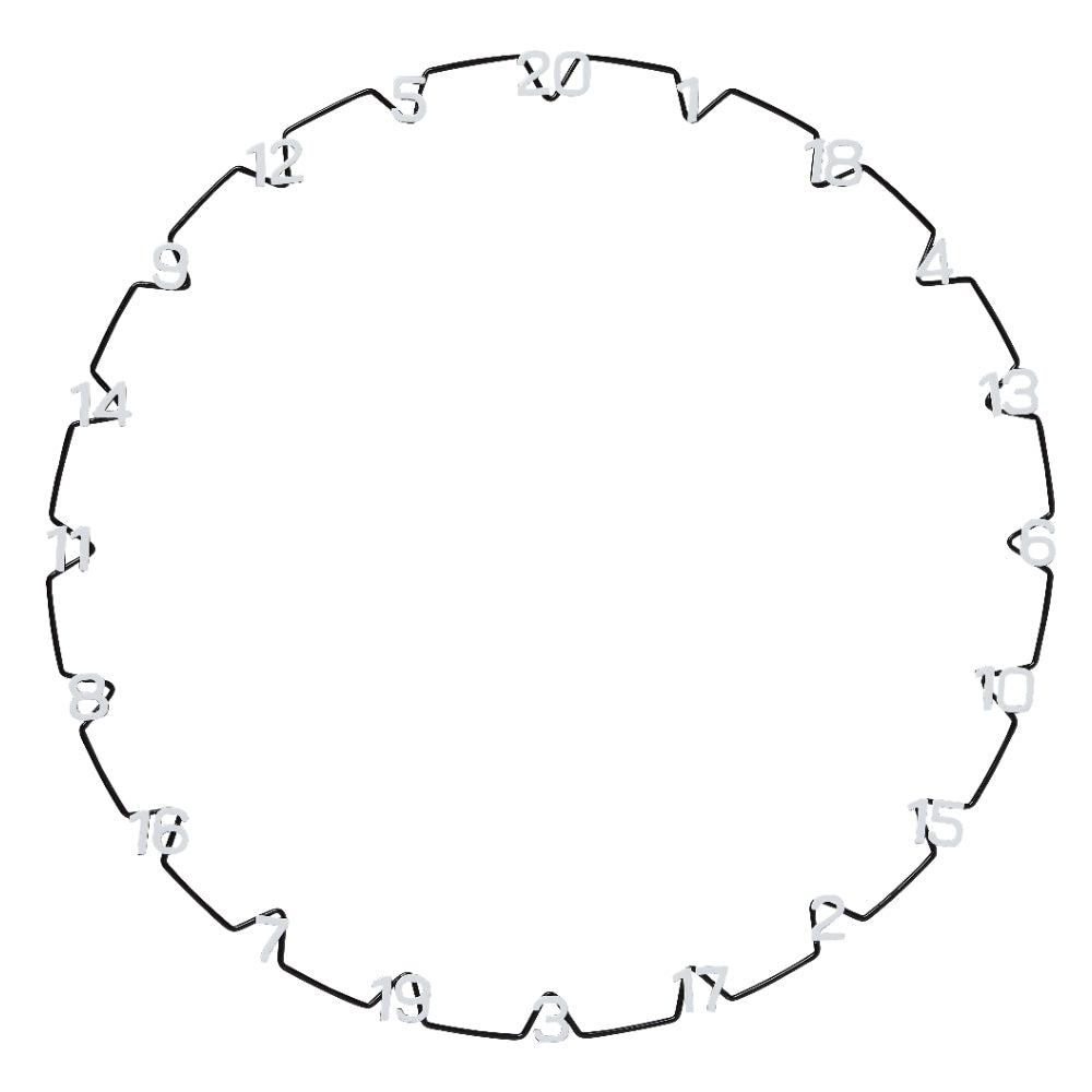 Unicorn Eclipse Ultra Zahlenring Horizontal
