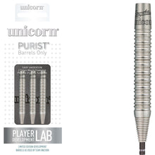 Unicorn Steel Barrel Set World Champion Gary Anderson Purist Phase 4