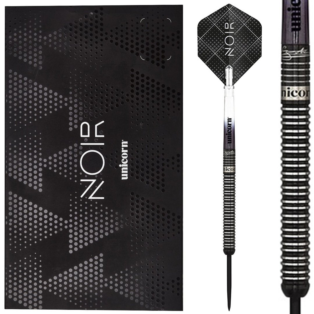 Unicorn Steel Dart Set Gary Anderson Phase 3 Noir
