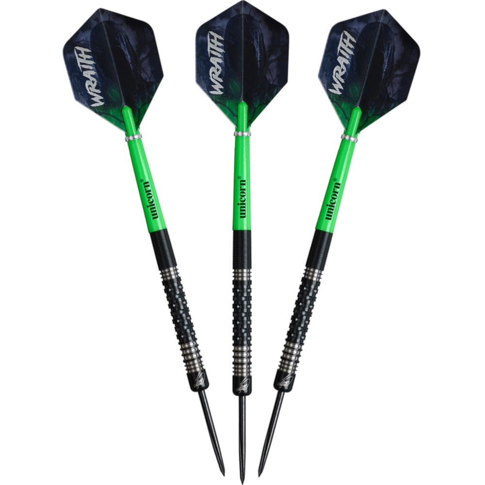 Unicorn Steel Dart Set James Wade P2 Wraith
