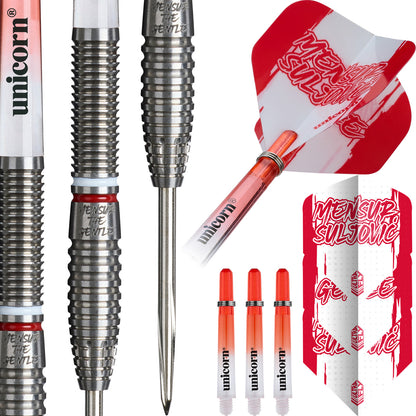 Unicorn Steel Dart Set Mensur Suljovic