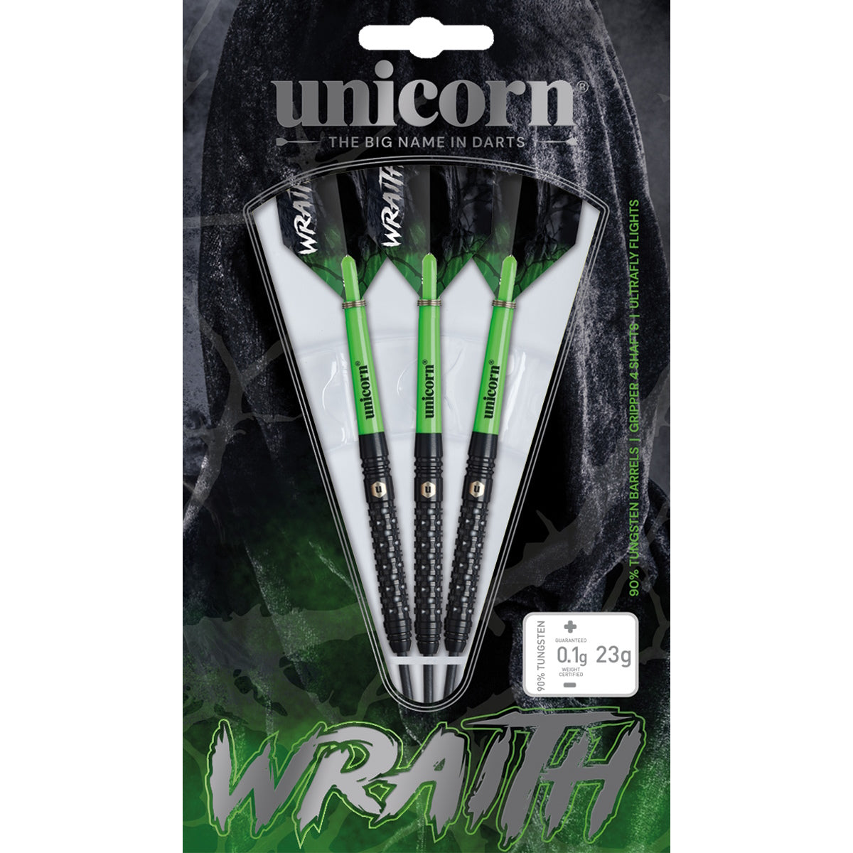 Unicorn Steel Dart Set Wraith