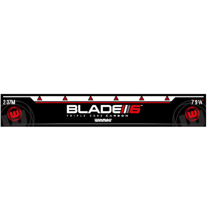Abwurflinie Winmau Blade 6 Rot