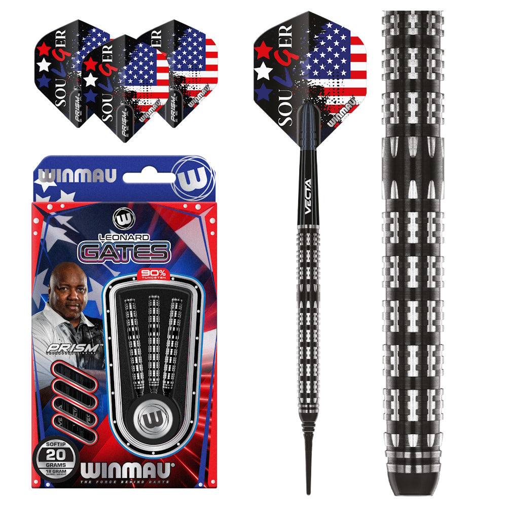 Winmau Dart Set Leonard Gates 20g