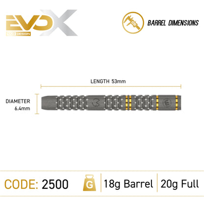 Winmau Dart Set Michael Van Gerwen EVO X 20g