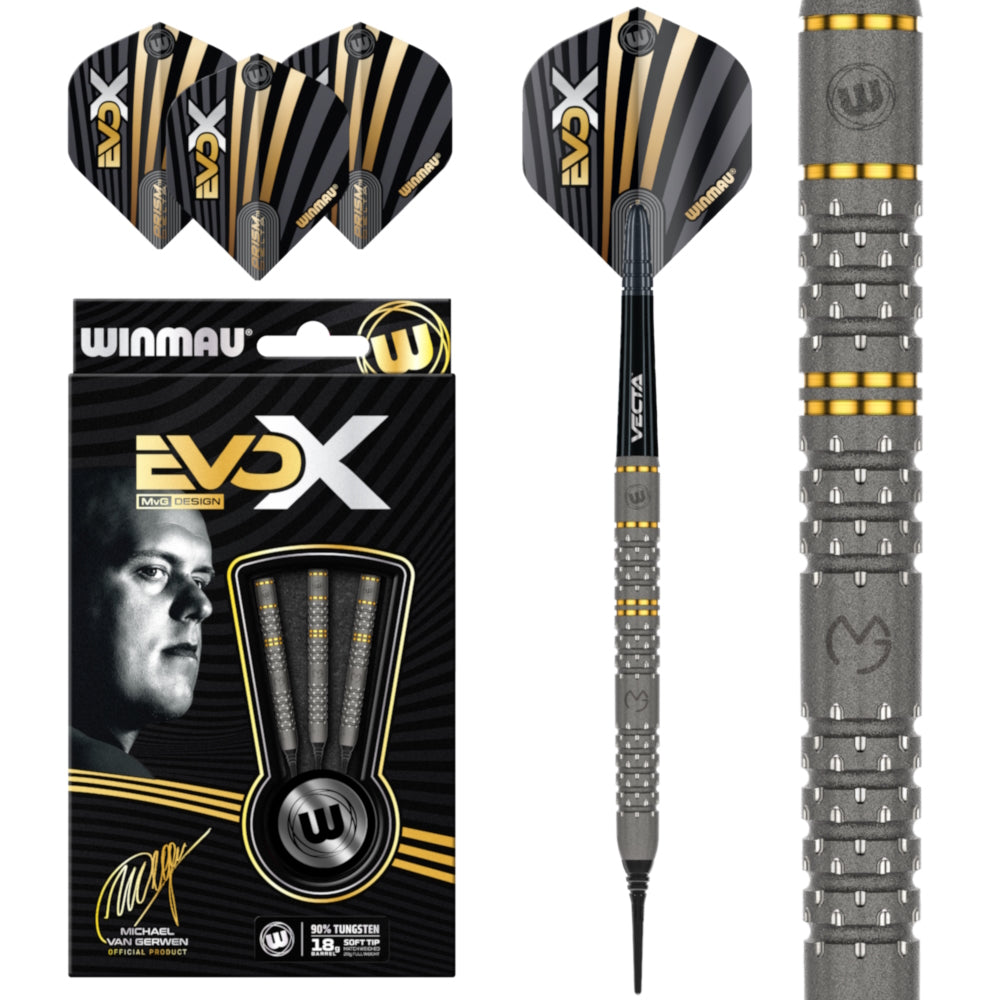 Winmau Dart Set Michael Van Gerwen EVO X 20g