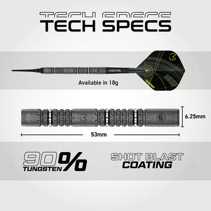 Winmau Dart Set Michael Van Gerwen Signature Edition 20g