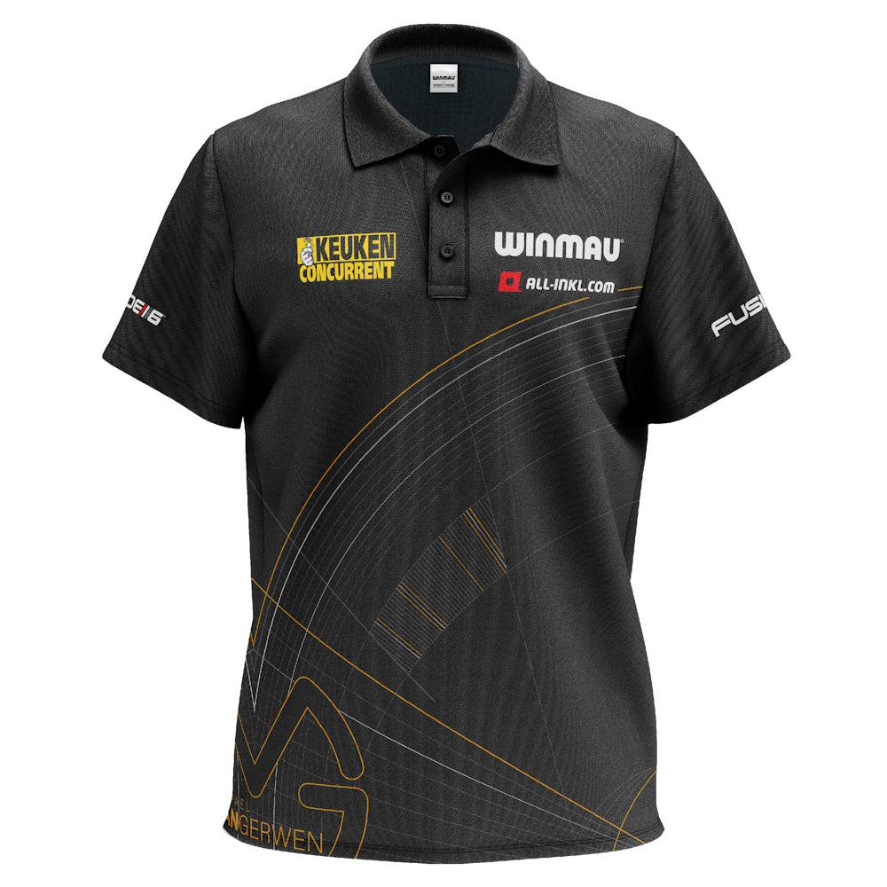 Winmau Dart Shirt Michael Van Gerwen 5 Year Anniversary