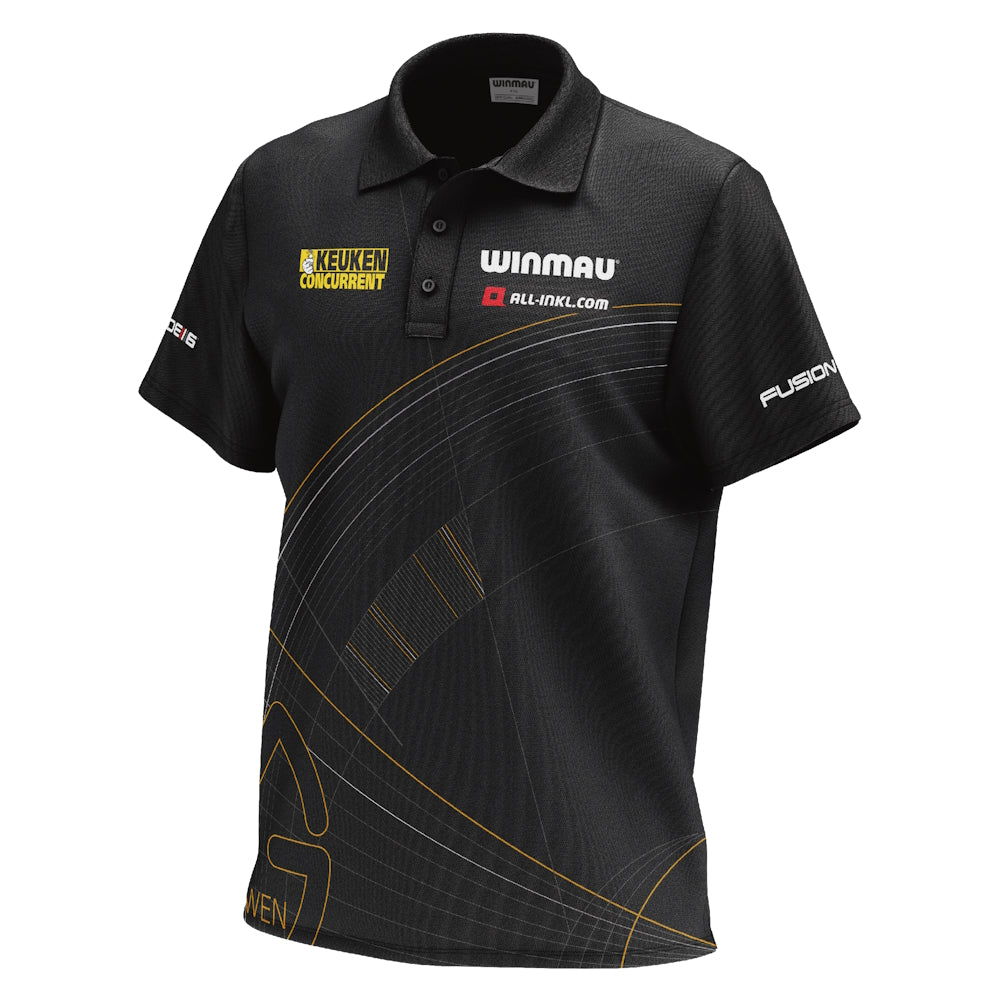 Winmau Dart Shirt Michael Van Gerwen 5 Year Anniversary