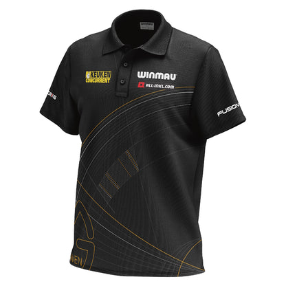 Winmau Dart Shirt Michael Van Gerwen 5 Year Anniversary