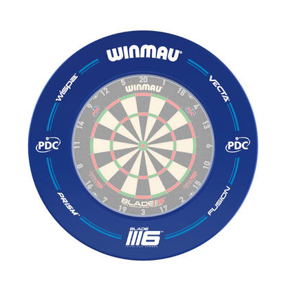 Winmau Dartboard Surround PDC Blue