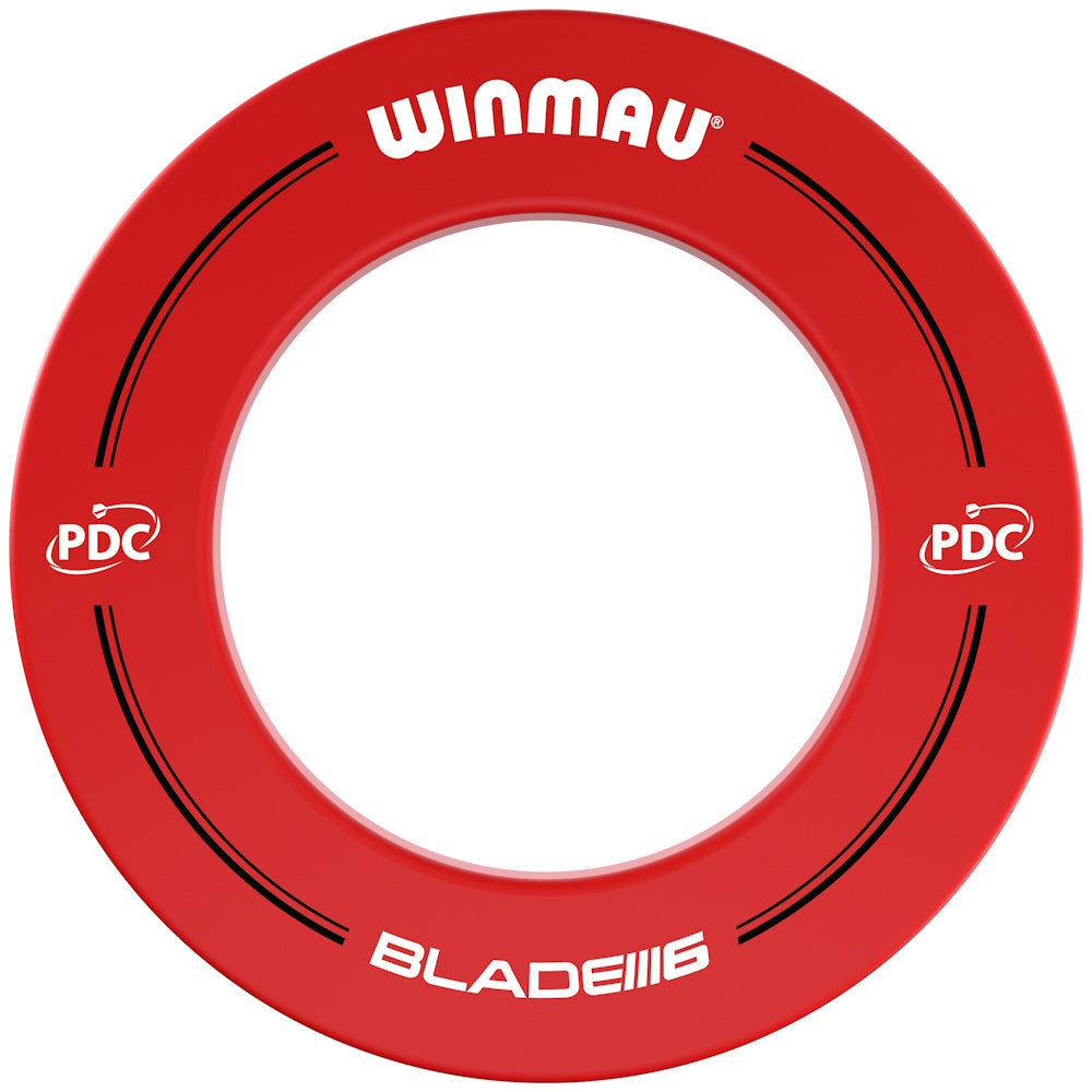 Winmau Dartboard Surround PDC Red