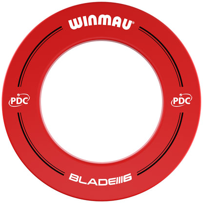 Winmau Dartboard Surround PDC Red