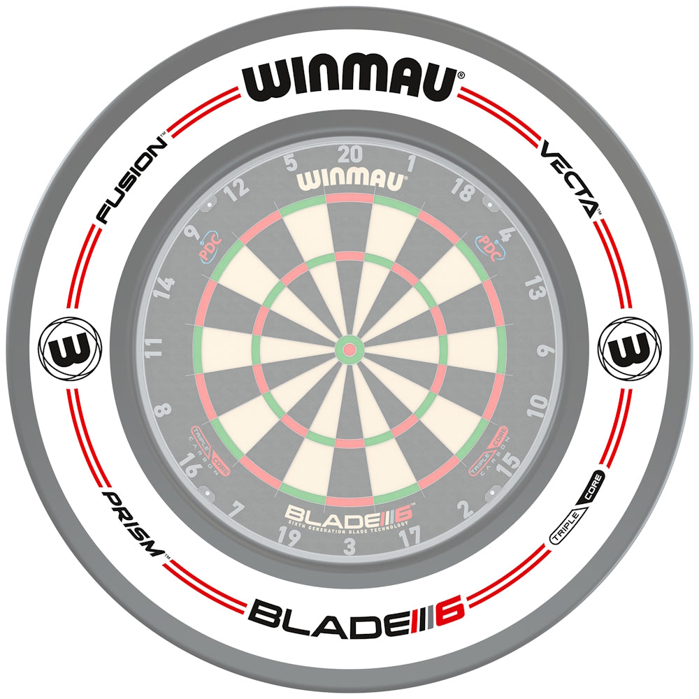 Winmau Dartboard Surround Pro Line White