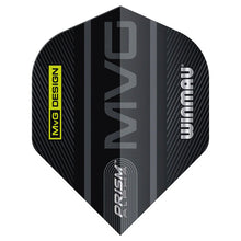 Winmau Flight MVG Logo Schwarz & Grau