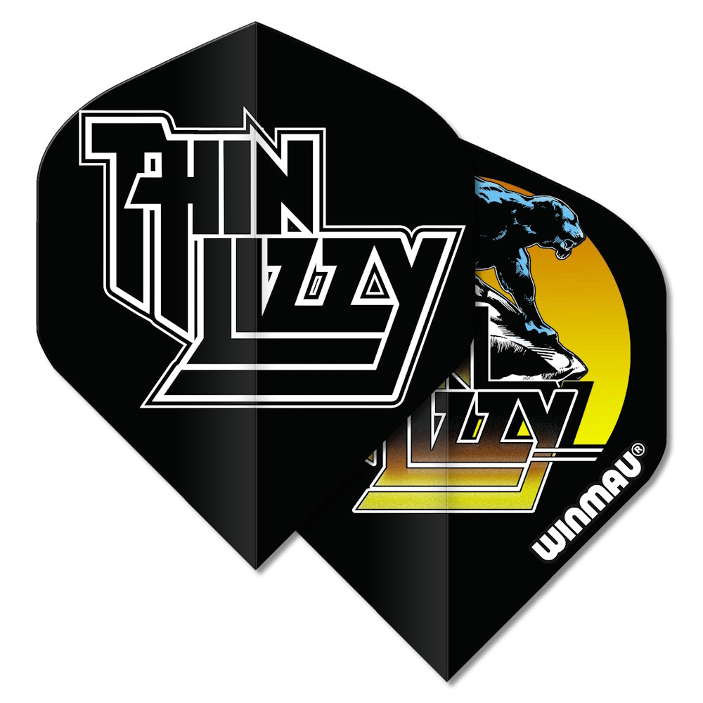 Winmau Flight Rock Legends Thin Lizzy Black