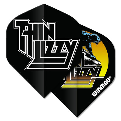 Winmau Flight Rock Legends Thin Lizzy Black