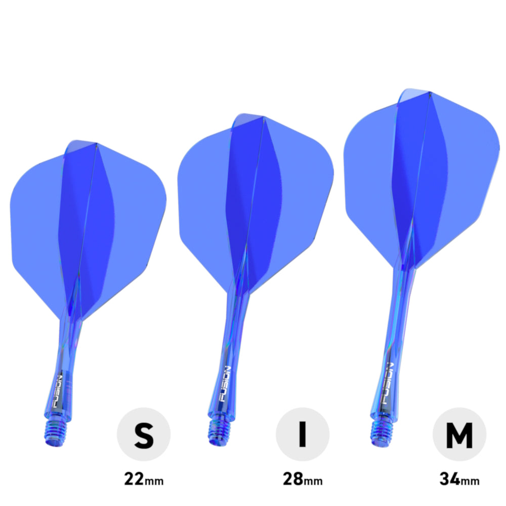 Winmau Flightsystem Fusion Blau No6