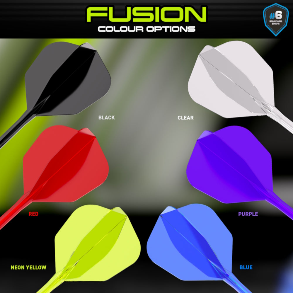 Winmau Flightsystem Fusion Blau No6