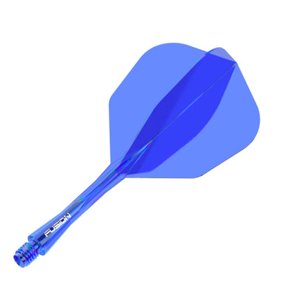 Winmau Flightsystem Fusion Blau No6