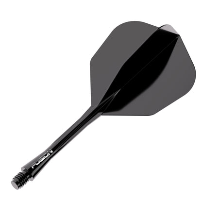 Winmau Flightsystem Fusion Schwarz No6