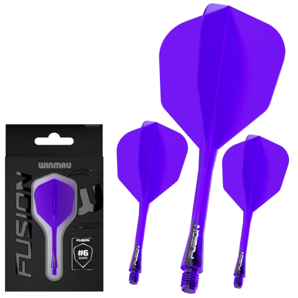 Winmau Flightsystem Fusion Violett No6