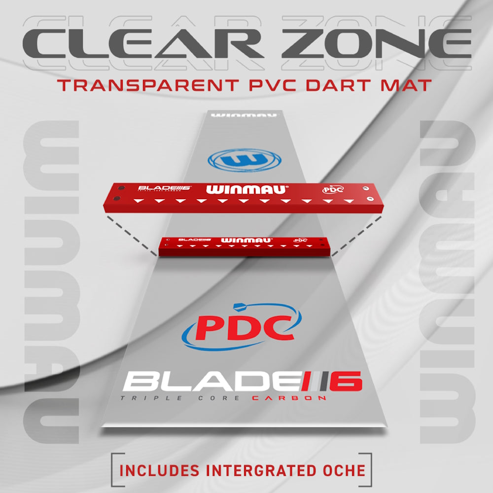 Winmau Clearzone PVC Dartmatte