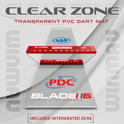 Winmau Clearzone PVC Dartmatte