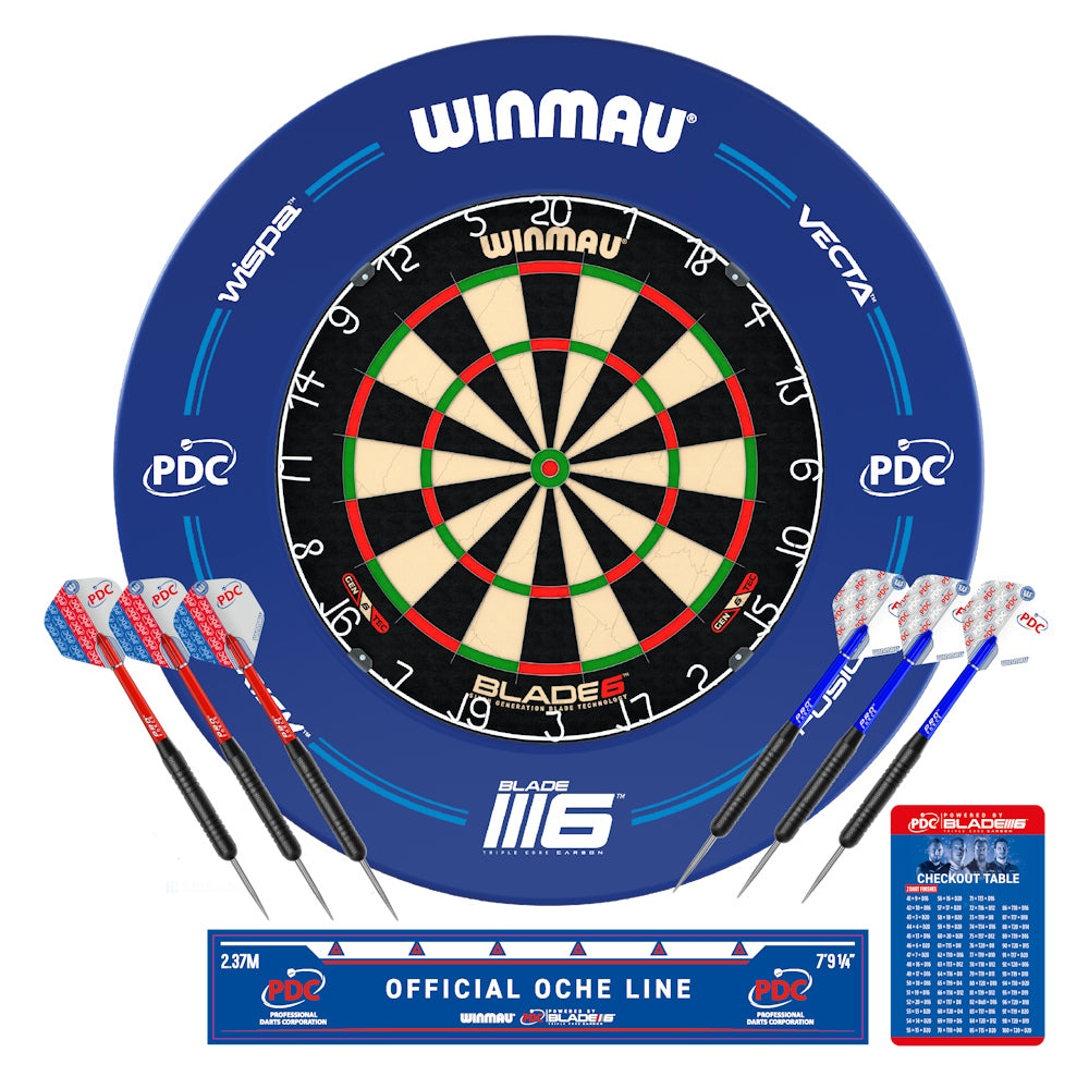 Winmau PDC Dartboard und Surround Kit