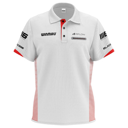 Winmau Dart Shirt Pro-Line Weiß