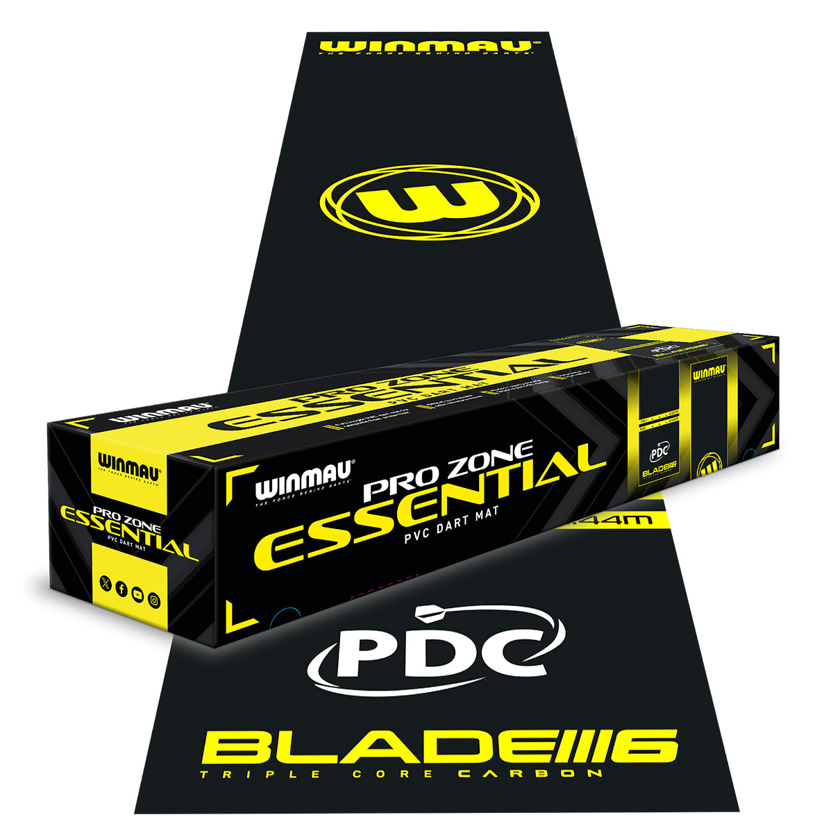 Winmau Pro Zone Essential PVC Dartmatte