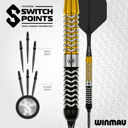 Winmau Steel Dart Set Exion Parallel