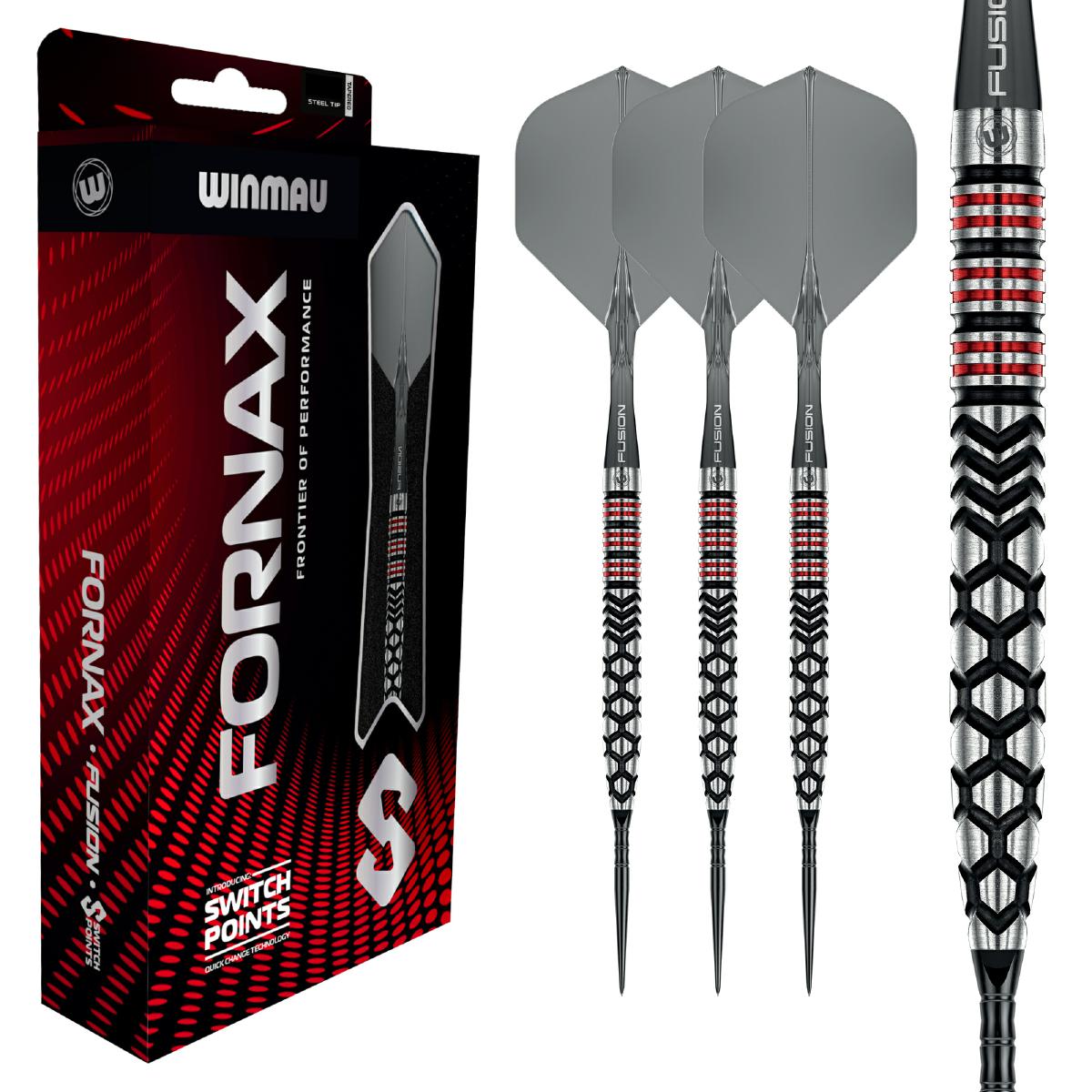 Winmau Steel Dart Set Fornax Tapered