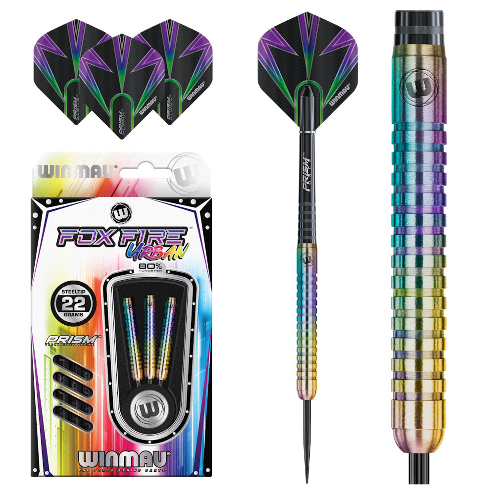 Winmau Steel Dart Set Foxfire Urban