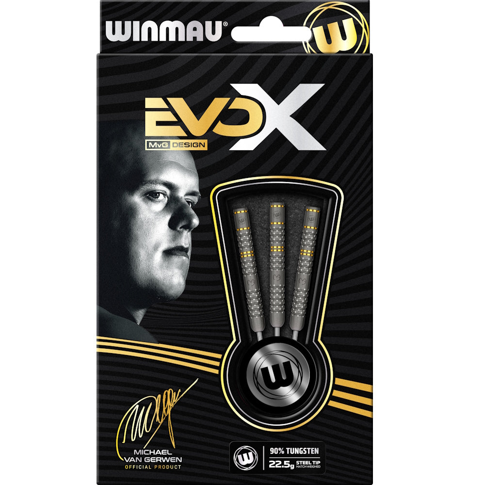Winmau Steel Dart Set Michael Van Gerwen EVO X