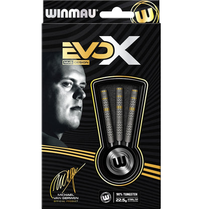 Winmau Steel Dart Set Michael Van Gerwen EVO X