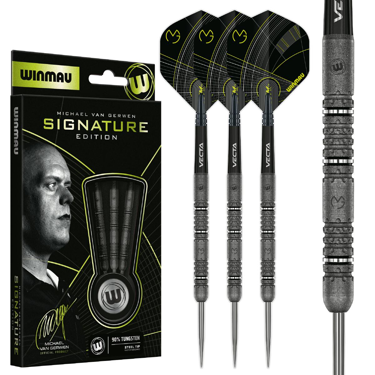 Winmau Steel Dart Set Michael Van Gerwen Signature Edition